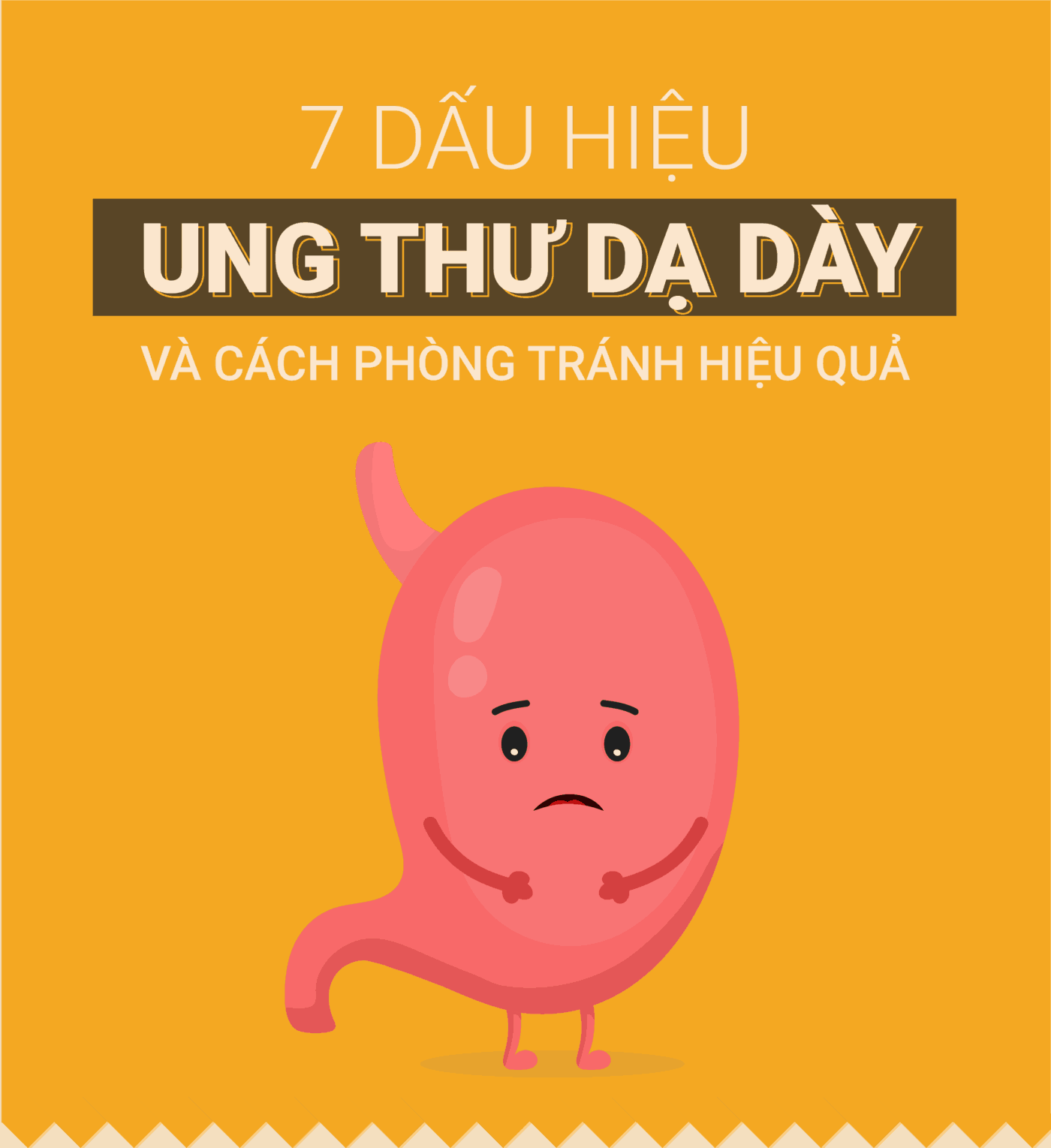  Ung thư dạ dày: Nhận biết sớm qua 7 dấu hiệu thường gặp