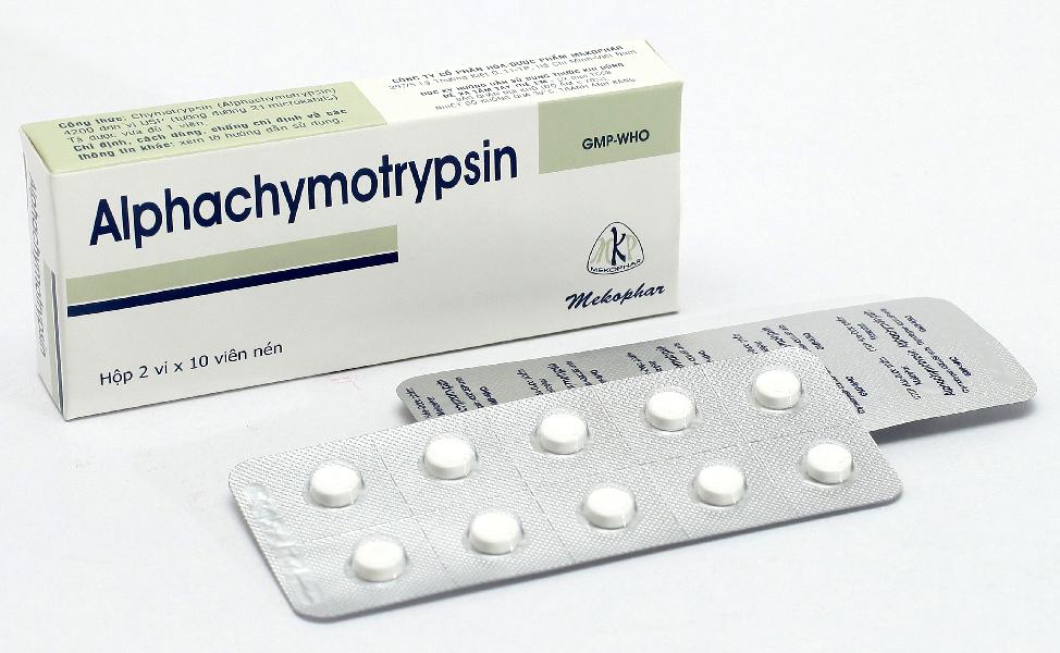  Alpha Chymotrypsin: Thuốc Chống Viêm Dạng Men Hiệu Quả