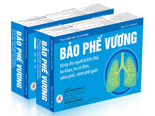  Bảo Phế Vương: Giải pháp toàn diện cho các vấn đề về phổi