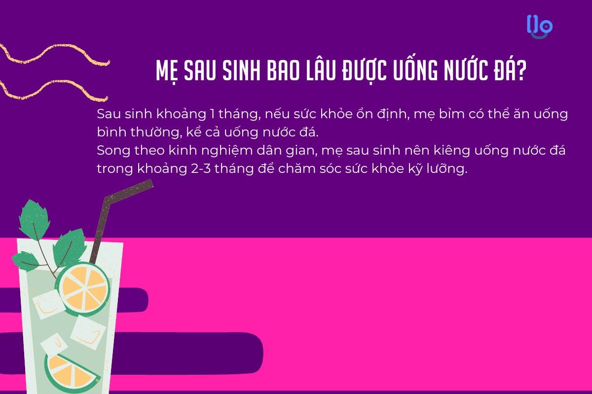  Hướng dẫn toàn diện về việc uống nước đá sau sinh