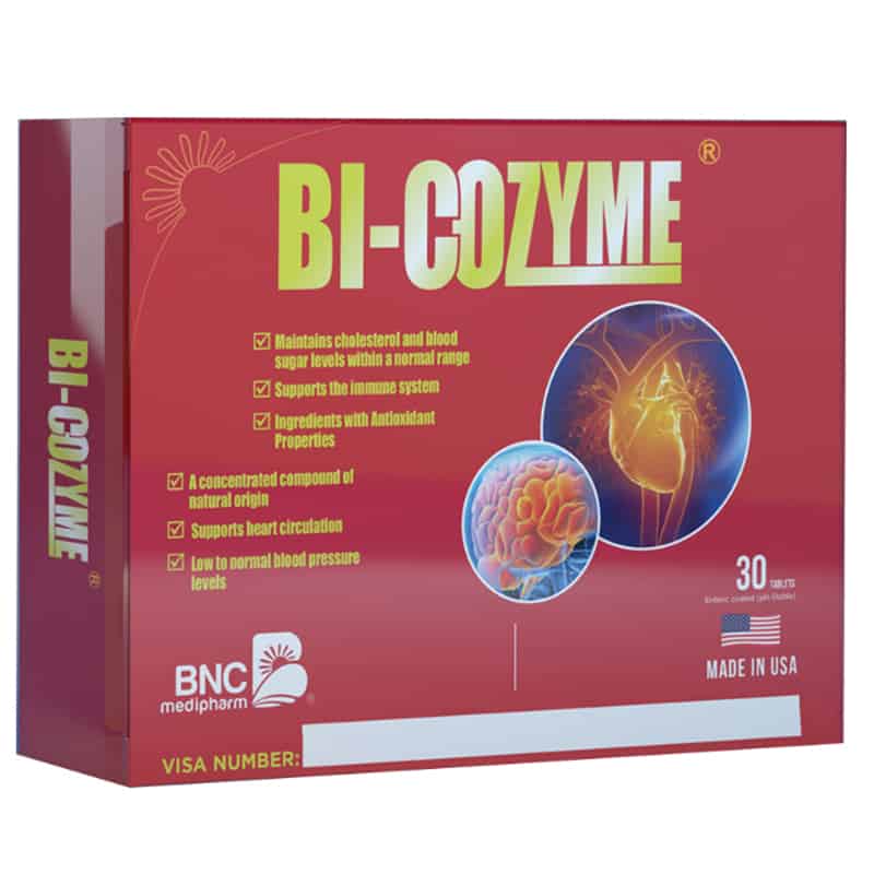  Bi-Cozyme Max: Thực phẩm chức năng hỗ trợ sức khỏe tim mạch và ngăn ngừa đột quỵ