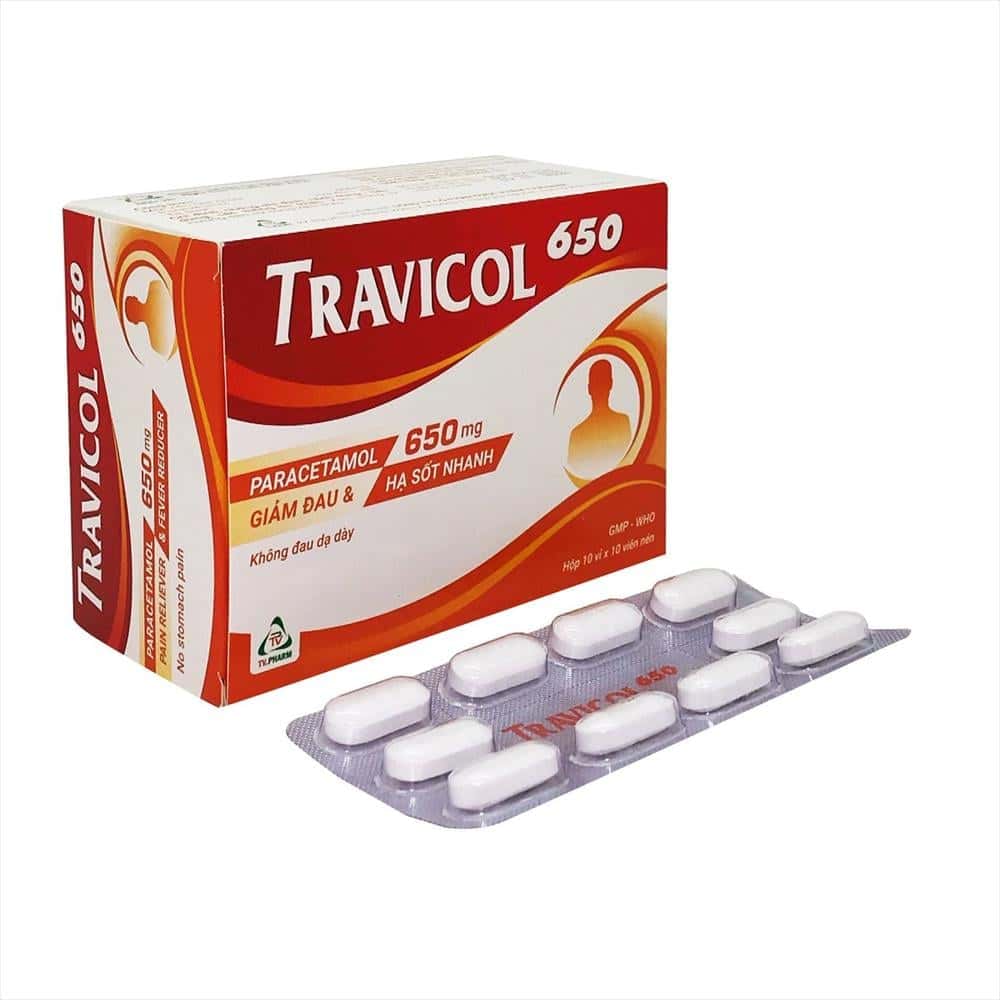  Thuốc Travicol 650: Công dụng, Liều dùng, Tác dụng phụ và Lưu ý