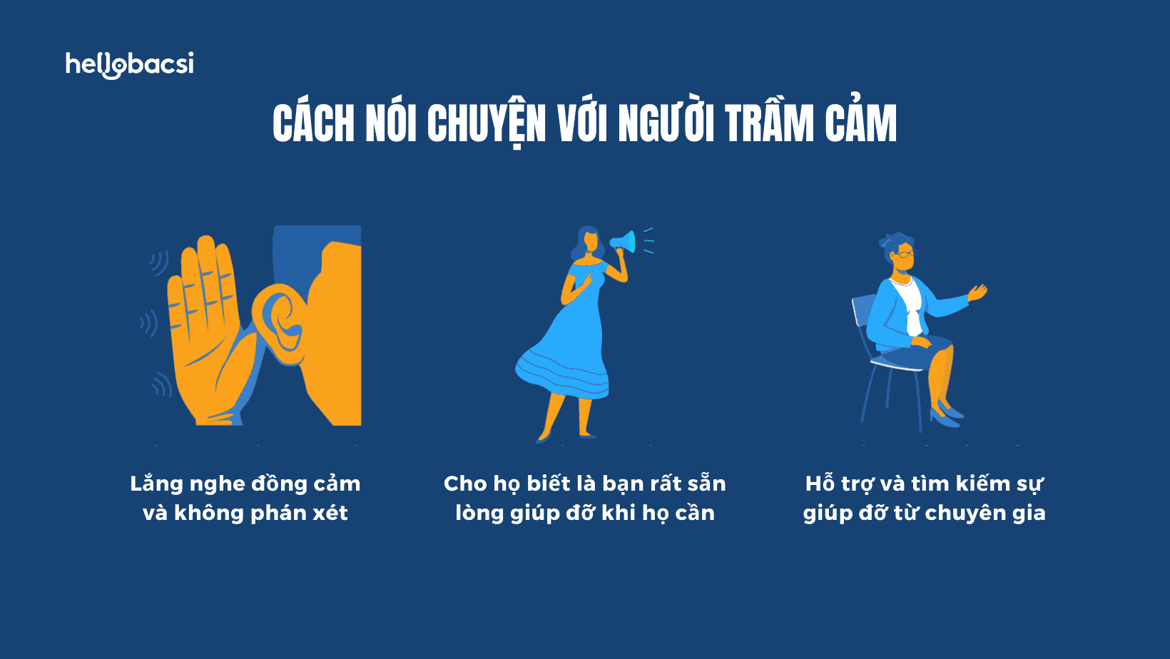  Hướng Dẫn Giao Tiếp Hiệu Quả Với Người Trầm Cảm