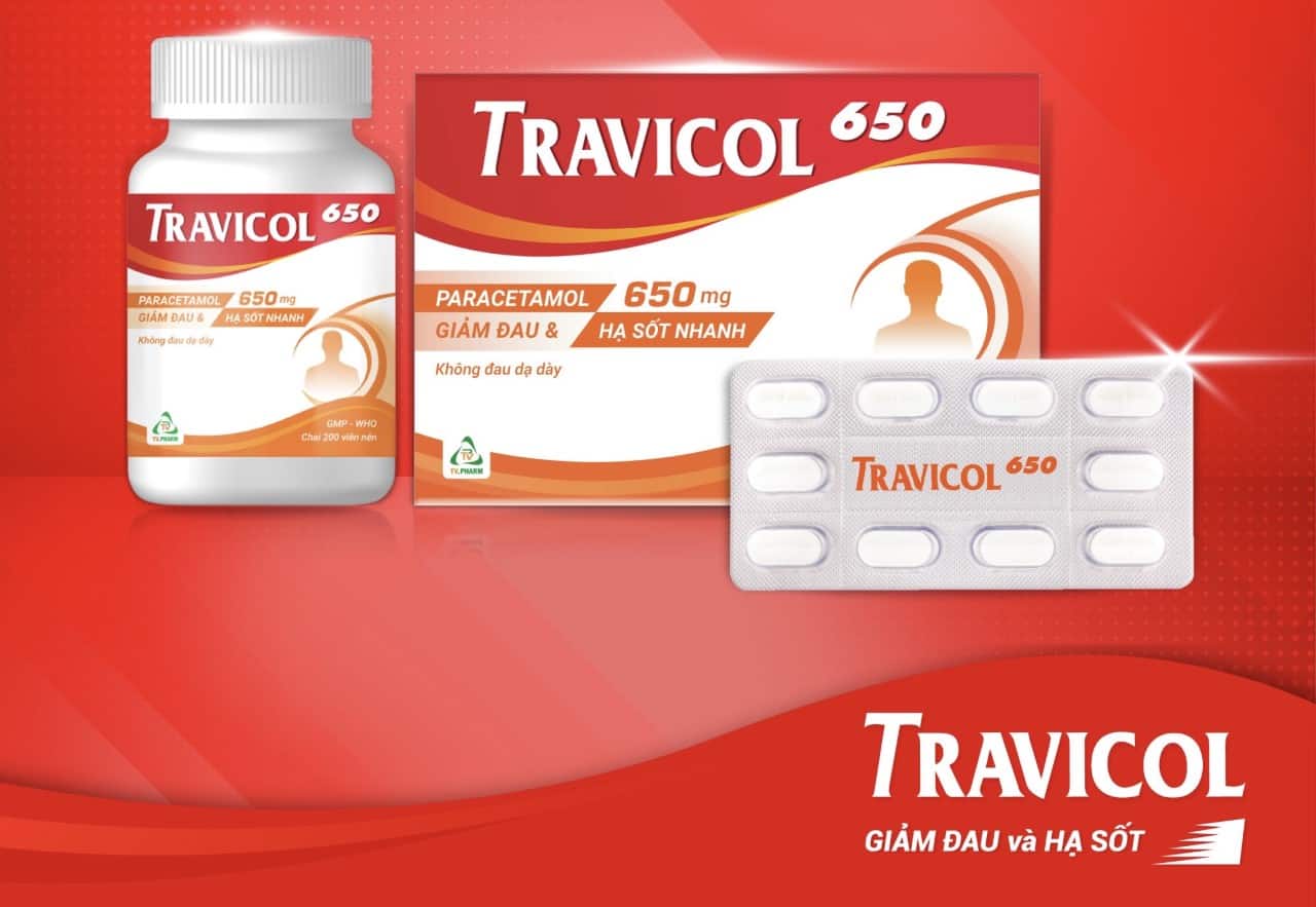  Thuốc Travicol 650: Công dụng, Liều dùng, Tác dụng phụ và Lưu ý