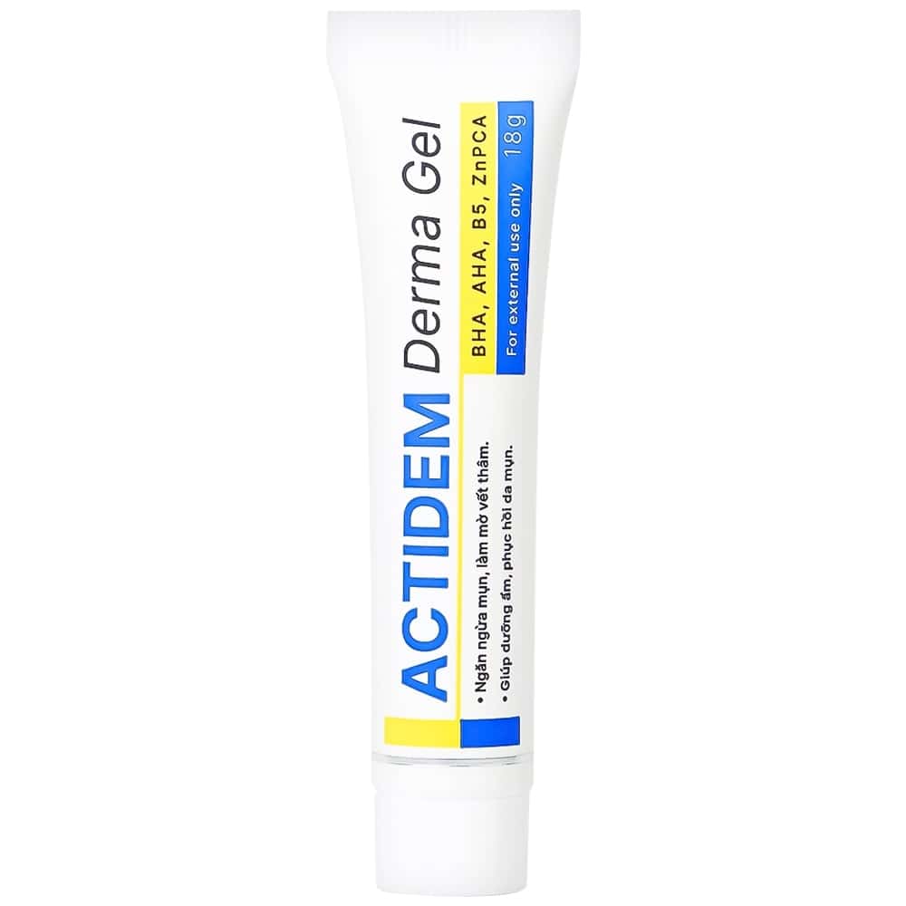  Actidem Derma Gel: Giải pháp toàn diện cho làn da mụn và thâm