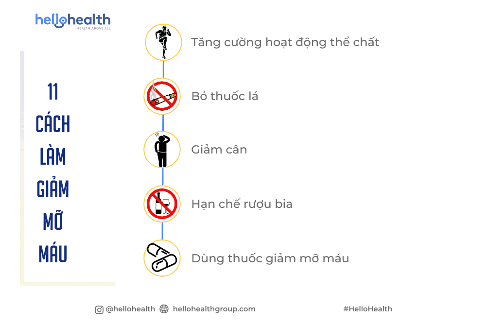  Giảm Mỡ Máu Hiệu Quả trong 6 Tuần: 11 Cách Chuyên Gia Khuyên Dùng