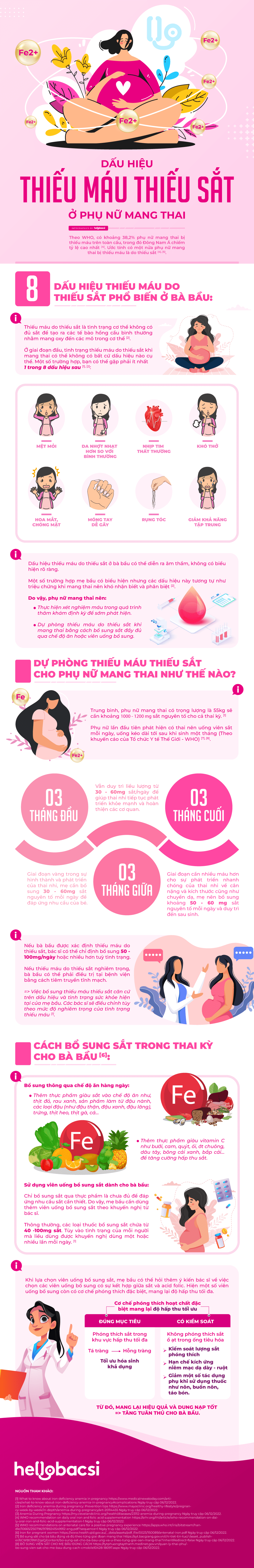  Thiếu Máu do Thiếu Sắt ở Phụ Nữ Mang Thai: Dấu Hiệu Âm Thầm, Hệ Quả Nghiêm Trọng