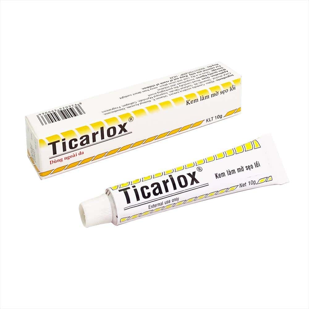  Dược mỹ phẩm Ticarlox: Thành phần, Công dụng, Hướng dẫn sử dụng và Giá cả